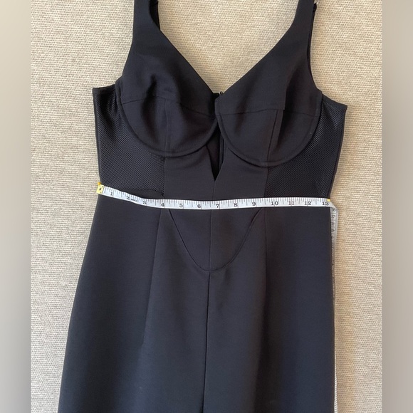 🌷NESTY GAL MESH INSERT TAILORED BANDEAU JUMPSUIT - Picture 8 of 13